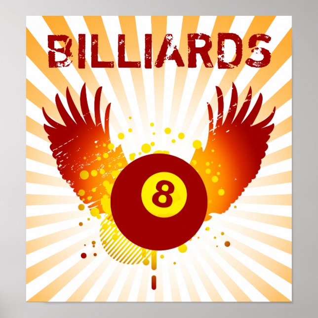 hi-fi billiards poster (Front)