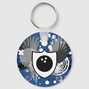 hi-fi bowling keychain