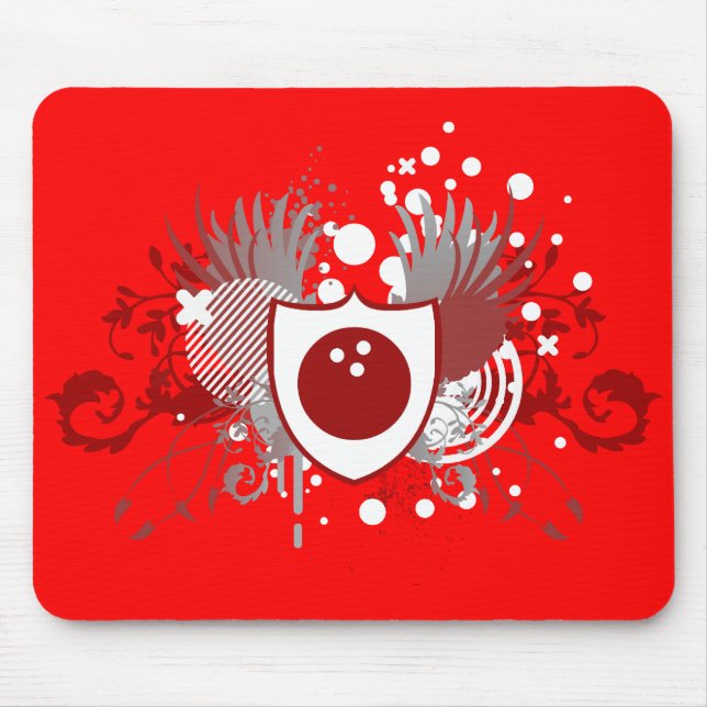 hi-fi bowling mouse pad (Front)