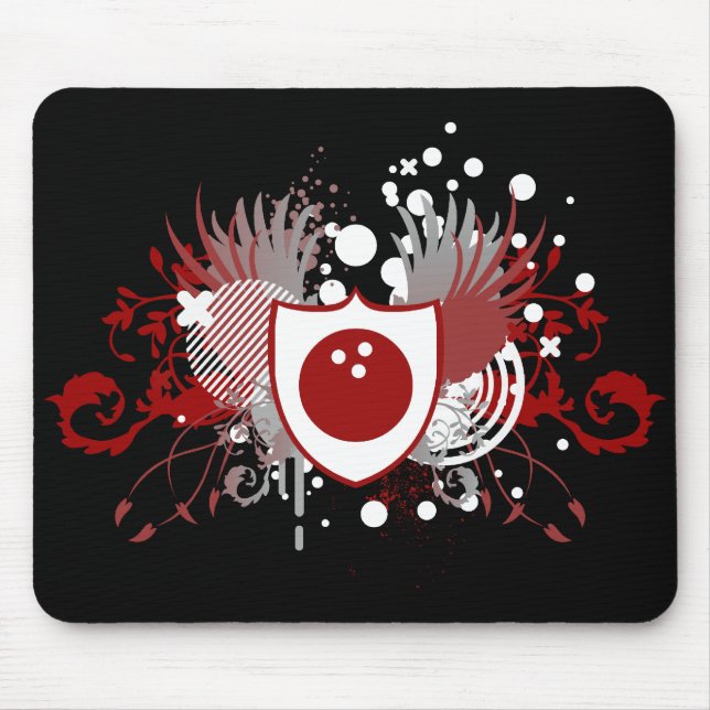 hi-fi bowling mouse pad (Front)