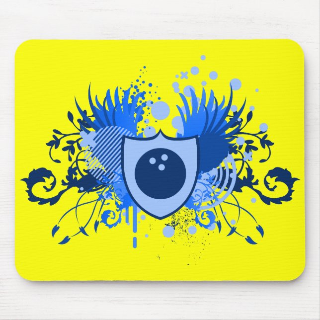 hi-fi bowling mouse pad (Front)