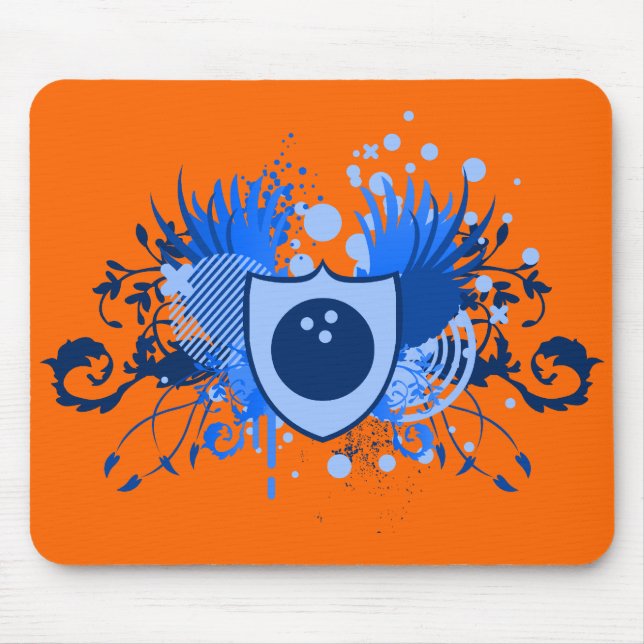 hi-fi bowling mouse pad (Front)