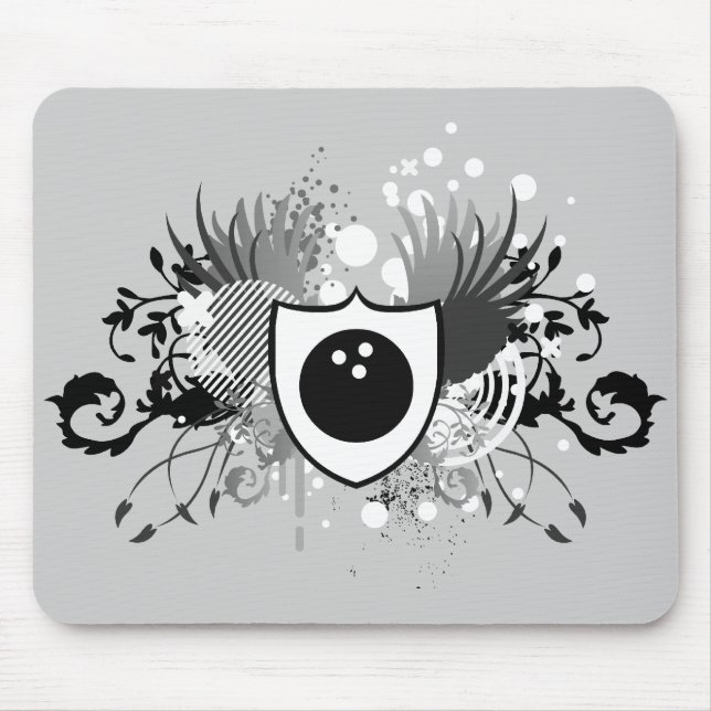 hi-fi bowling mouse pad (Front)
