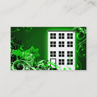 hi-fi building business card