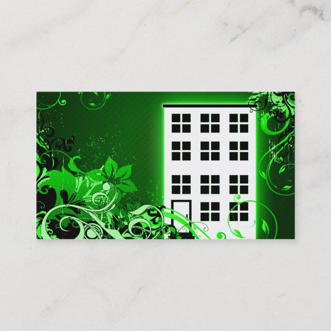 hi-fi building business card (Front)