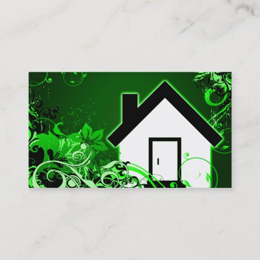 Customizable hi-fi home business cards