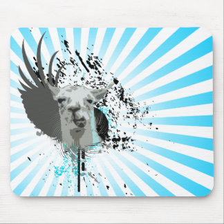 hi-fi llama. mouse pad