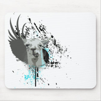 hi-fi llama. mouse pad