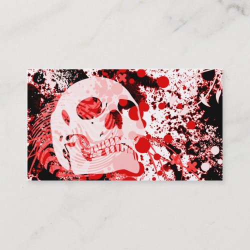 hi-fi skull business cards
