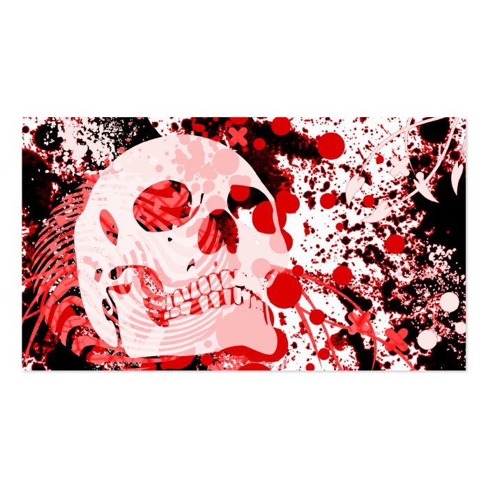 hi fi skull business cards