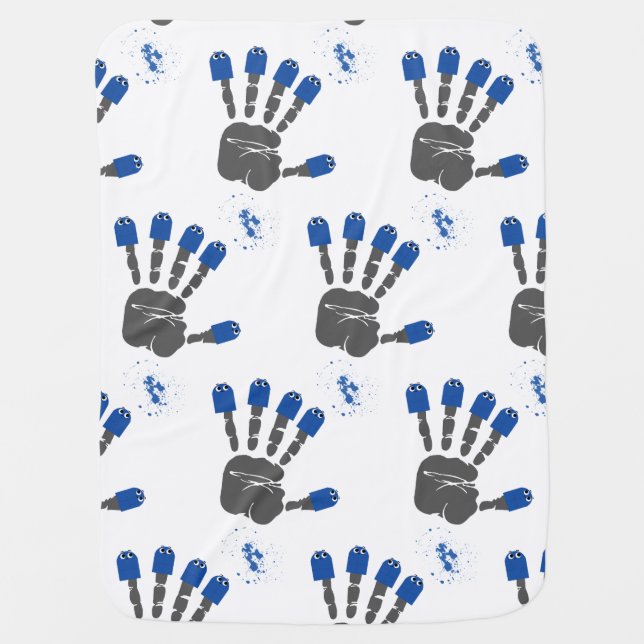 Hi five baby blanket (Front)