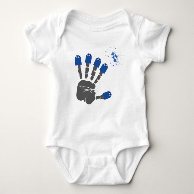 Hi five baby bodysuit (Front)