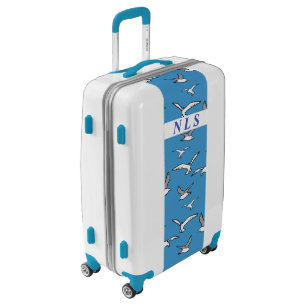 Hi Flying Birds. Personalise with Monogram Luggage