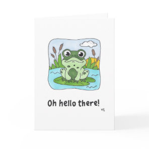 Hi - Frog Card