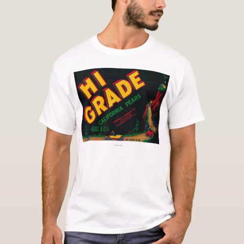 Hi Grade Pear Crate Label