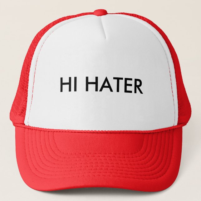 HI HATER TRUCKER HAT (Front)