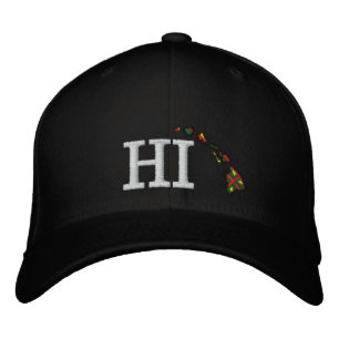 HI Hawaii Embroidered Hat