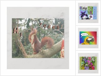 HI & HELLO Post- & Greeting Cards Collection
