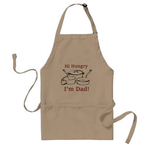 Hi Hungry, I'm Dad! Apron