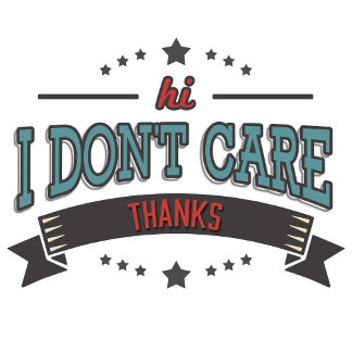 Hi, I Don’t Care, Thanks sarcastic retro t shirt