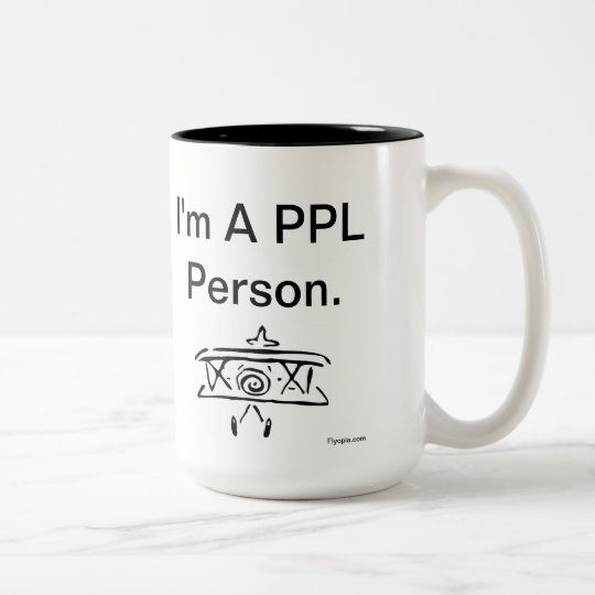 Hi. I'm a PPL Person. Two-Tone Coffee Mug