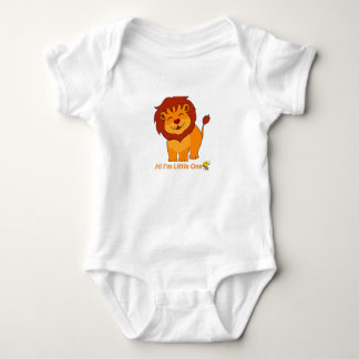 Hi I'm Little One – Cute Baby Lion Kids Bodysuit