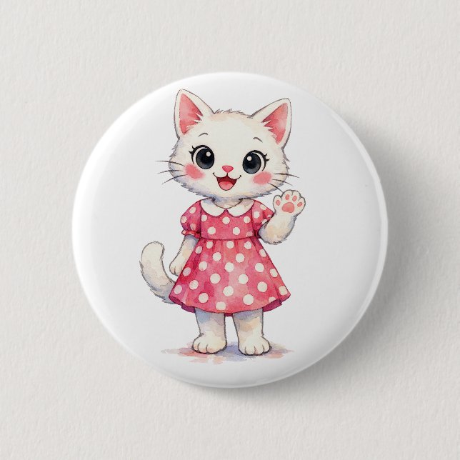 Hi Kitty! Button (Front)