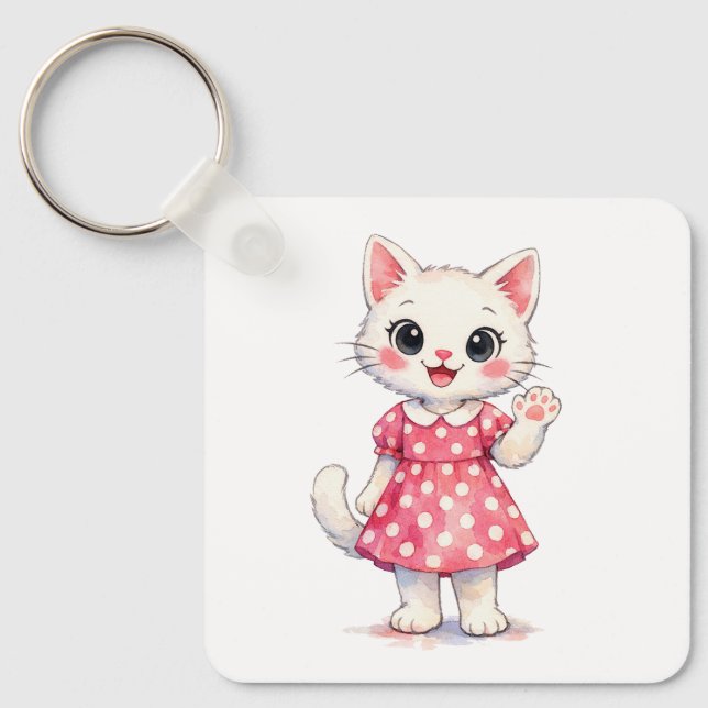 Hi Kitty! Keychain (Front)
