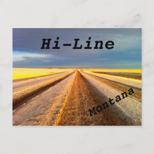 Hi-Line Montana Postcard