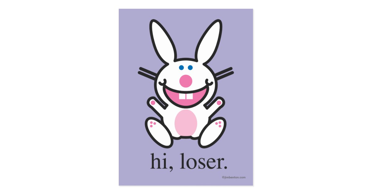 hi-loser-postcard-zazzle