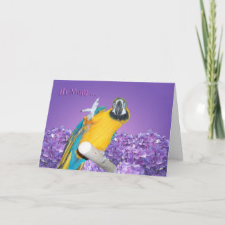Hi Mom Card
