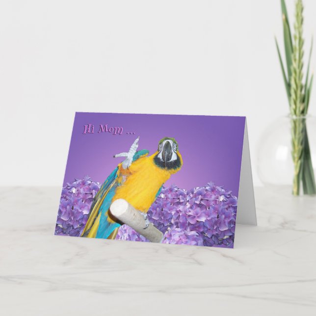 Hi Mom Card (Front)