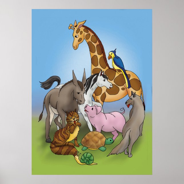 Hi my friends! - Poster (Front)