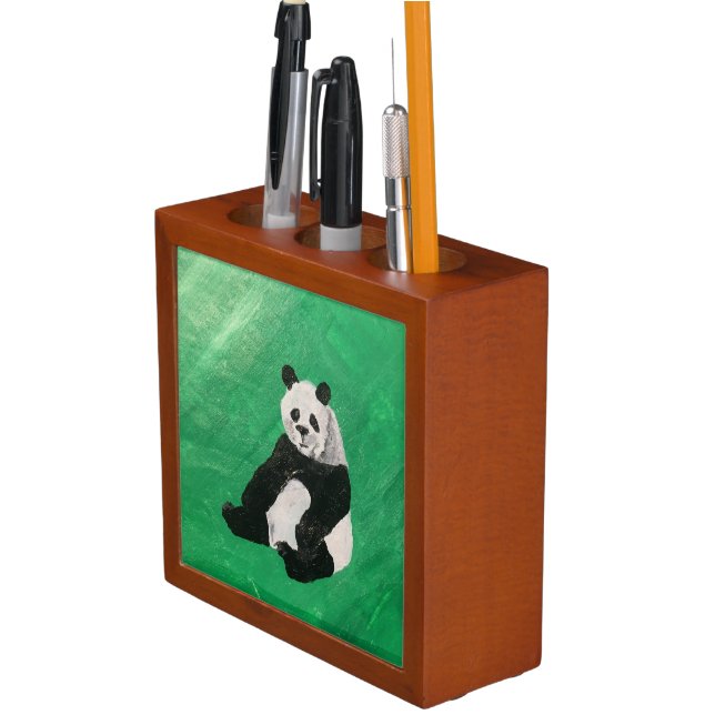 Hi, Panda! Desk Organizer (In Situ)