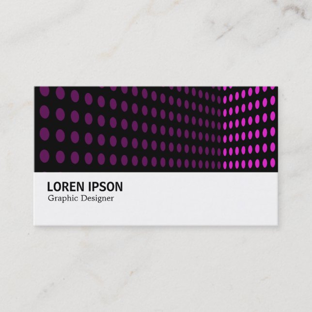 Hi-Phi - 0112 - Tone Corner - Magenta Business Card (Front)