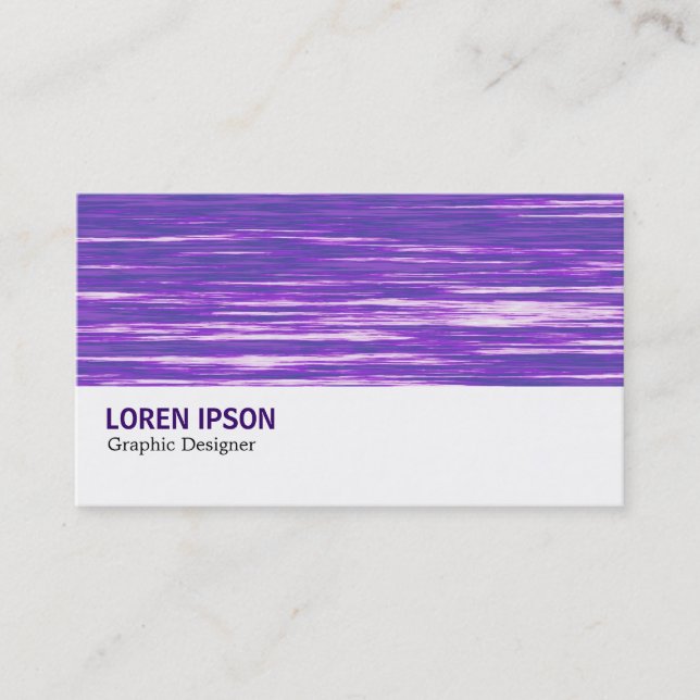Hi-Phi - 014 - Purple Interference Business Card (Front)