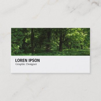 Hi-phi - 0298 - Spring In The Woods 02 Business Card by artberry at Zazzle