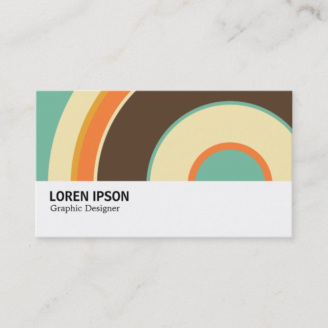 Hi-Phi - 0317 - Colorful  Circle 02 Business Card (Front)