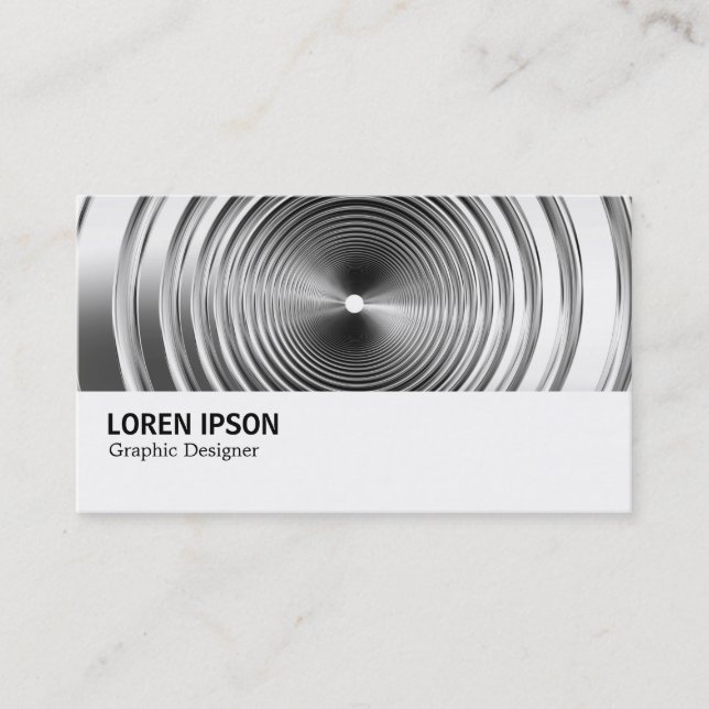 Hi-Phi - 0321 - Long Spring B&W Business Card (Front)