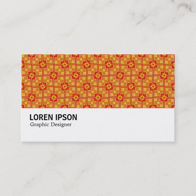 Hi-Phi - 0330 - Geometric Pattern 07 Business Card (Front)
