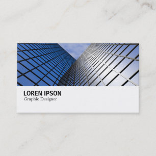 Hi-Phi - 0368 - Reflective Office Block Business Card