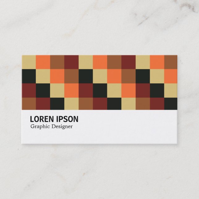 Hi-Phi - 0400 - Color Squares 04 Business Card (Front)