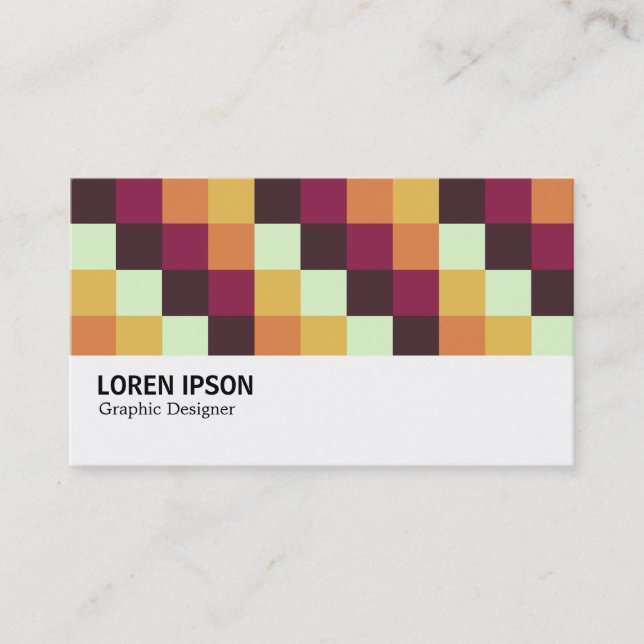 Hi-Phi - 0404 - Color Squares 08 Business Card (Front)