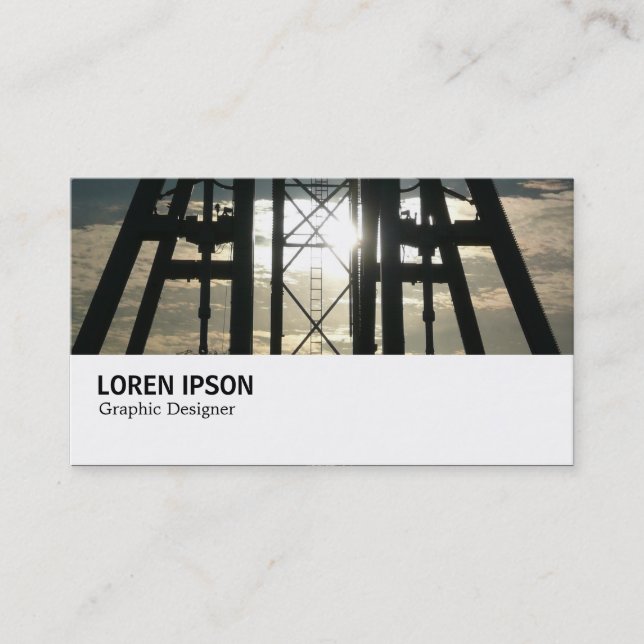 Hi-Phi - 057 - Steel Construction Business Card (Front)