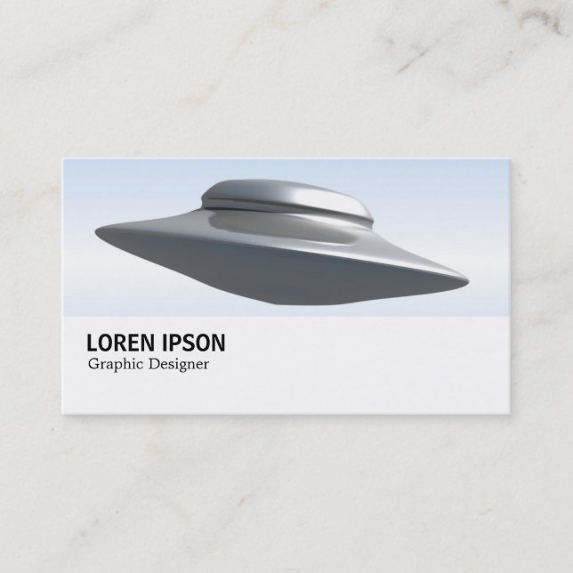 Hi-Phi - 072 - Flying Saucer Business Card (Front)