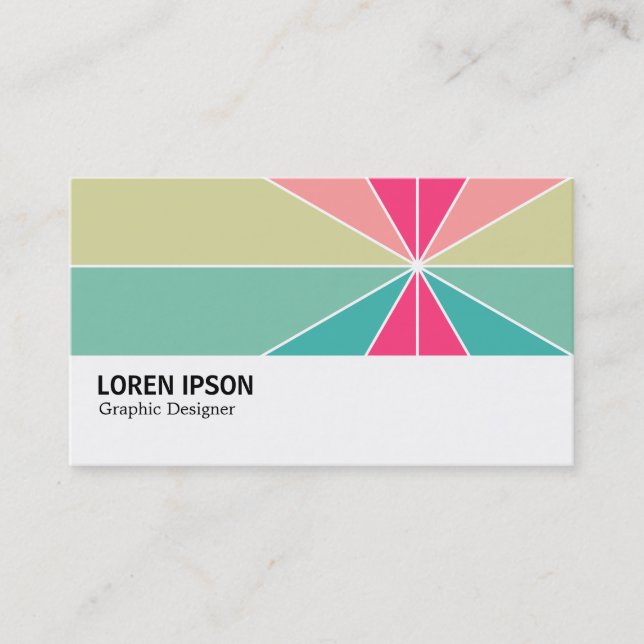 Hi-Phi - Color Segments 01 Business Card (Front)