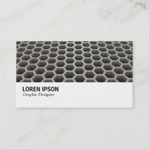 Hi-Phi - Honeycomb Perspective Warm Business Card