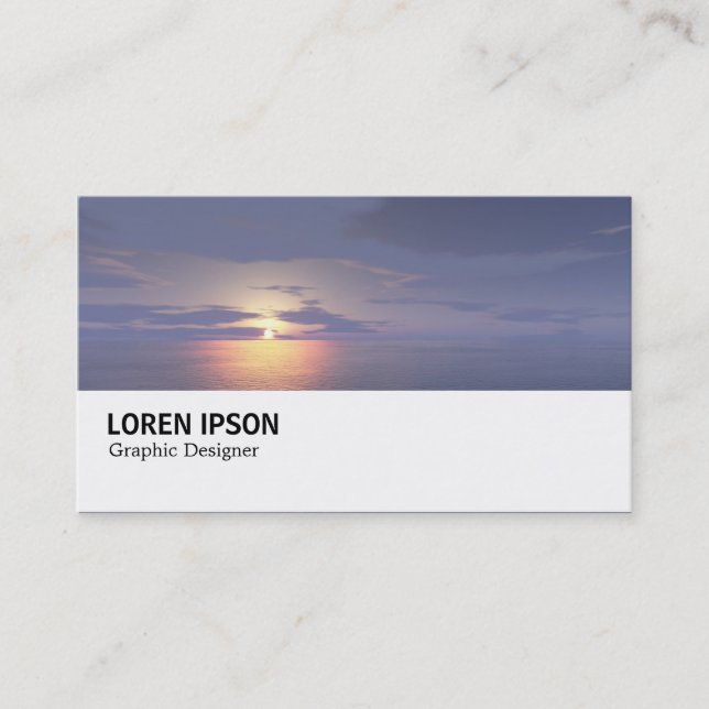 Hi-Phi - Sunrise/Sunset Business Card (Front)