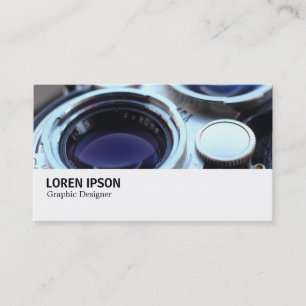 Hi-Phi - Vintage TLR Camera Business Card