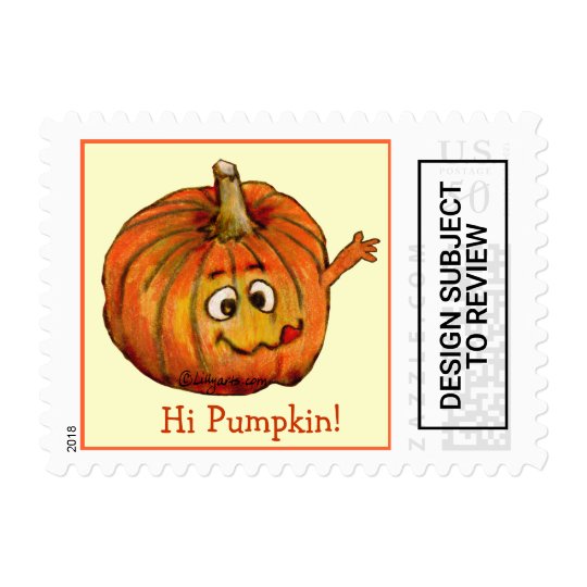 lil pumpkin stamp